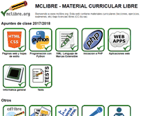 Tablet Screenshot of mclibre.org